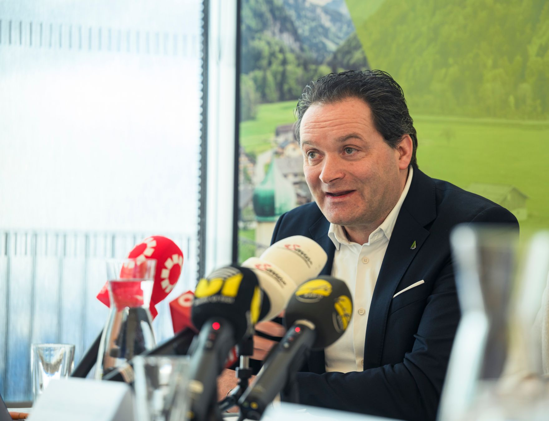 Bundesminister Norbert Totschnig und Landeshauptmann Anton Mattle: &Ouml;sterreich startet bundesweites Monitoring f&uuml;r Bergst&uuml;rze und Gro&szlig;rutschungen.