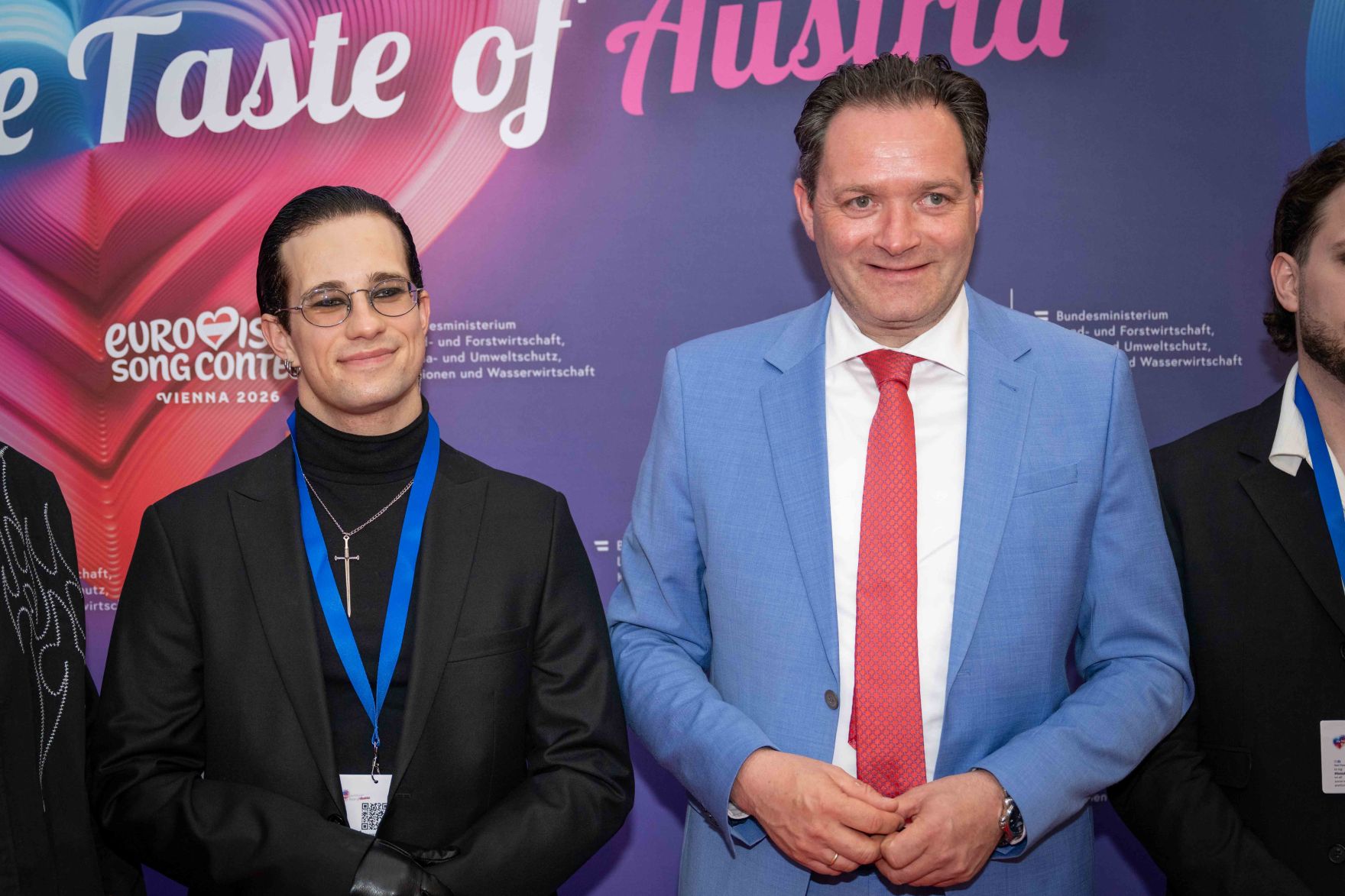 Im Rahmen des Eurovision Song Contest lud Bundesminister Norbert Totschnig zum Side-Event &bdquo;The Sound of Europe, the Taste of Austria&ldquo; ins Landwirtschaftsministerium am Stubenring internationale G&auml;ste sowie Delegationen der teilnehmenden Nationen ein.