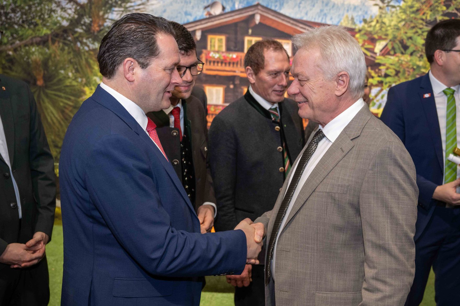 Im Rahmen der Gr&uuml;nen Woche 2026 in Berlin traf Bundesminister Norbert Totschnig Bundesminister f&uuml;r Landwirtschaft, Ern&auml;hrung und Heimat der Bundesrepublik Deutschland Alois Rainer in der &Ouml;sterreich-Halle.