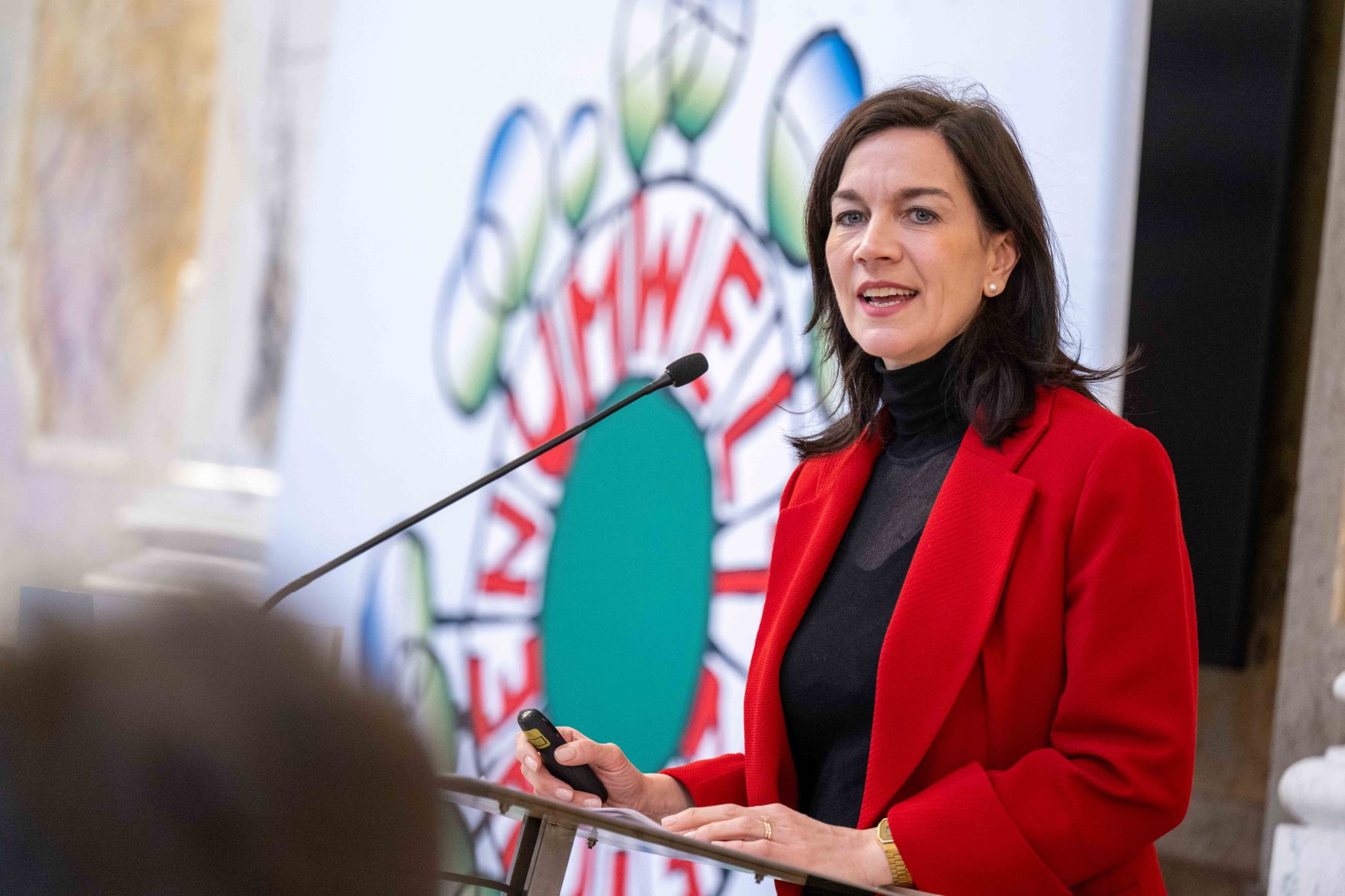 Bundesminister Norbert Totschnig verlieh das &Ouml;sterreichische Umweltzeichen an Unternehmen, die besonders nachhaltig wirtschaften. Die Umweltzeichenverleihung fand im Marmorsaal des Regierungsgeb&auml;udes am Stubenring statt.