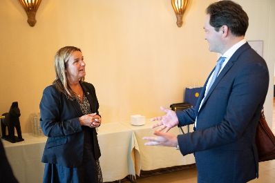 Forstminister Norbert Totschnig nahm am 27. Juni 2022 an einem informellen Austausch mit europ&auml;ischen Forstministern waldreicher Staaten in Schweden teil.