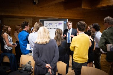Beim Forum Alpbach fand eine Content Session zum Thema &bdquo;The Geopolitics of Food Security&ldquo; mit BM Norbert Totschnig, Martin Frick, Wolfgang Burtscher und Beatrix Wepner statt.