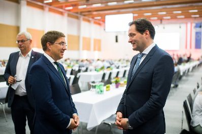 Am 29.06.2022 war Bundesminister Norbert Totschnig zu Gast in Ober&ouml;sterreich und nahm dort u. a. am 68. &Ouml;sterreichischen Gemeindetag in Wels teil.