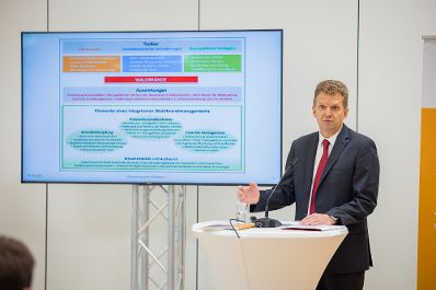 Am 26. August 2022 fand die Pr&auml;sentation des Aktionsprogramms Waldbrand mit Landwirtschaftsminister Norbert Totschnig und Boku-Experte Harald Vacik statt.