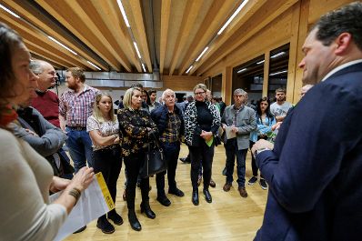 In Tirol diskutierte Bundesminister Norbert Totschnig mit Expertinnen und Experten &uuml;ber die Inhalte der neuen GAP sowie die Sicherstellung der Versorgungssicherheit.