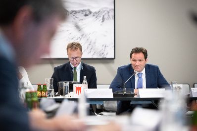 Besprechung aktueller landwirtschaftlicher Themen: Bundesminister Norbert Totschnig nahm an der Landesagrarreferenten-Konferenz in Vorarlberg teil.