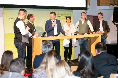 In Vorarlberg diskutierte Bundesminister Norbert Totschnig mit Landwirtschaftskammer-Pr&auml;sident Josef Moosbrugger und Landwirtschaftslandesrat Christian Gantner &uuml;ber die Inhalte der neuen GAP sowie die Sicherstellung der Versorgungssicherheit