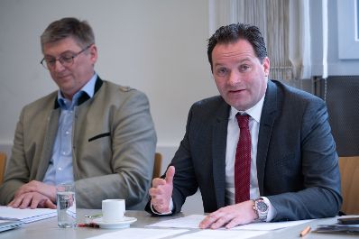 Der Bundesminister tauschte sich mit dem Bundesvorstand des Maschinenrings aus. Hier gab es eine spannende Diskussion und viele interesante Inhalte.