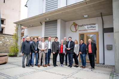 Im Rahmen der RegionIMpuls-Tour besuchte Bundesminister Norbert Totschnig die Burgstadt Griffen um sich einen Eindruck &uuml;ber den Ortskern zu machen.