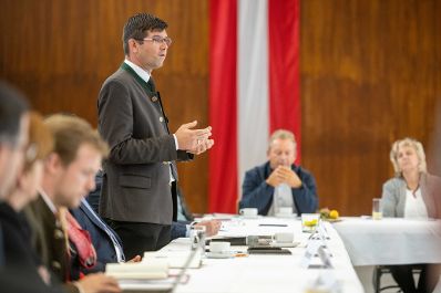 Im Rahmen der RegionIMpuls-Tour besuchte Herr Bundesminister Norbert Totschnig die HBLA Pitzelst&auml;tten in K&auml;rnten.