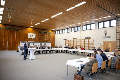 Im Rahmen der RegionIMpuls-Tour besuchte Herr Bundesminister Norbert Totschnig die HBLA Pitzelst&auml;tten in K&auml;rnten.