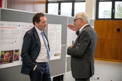 Im Rahmen der RegionIMpuls-Tour besuchte Herr Bundesminister Norbert Totschnig die HBLA Pitzelst&auml;tten in K&auml;rnten.