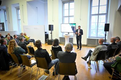 Im Rahmen der RegionIMpuls-Tour besuchte Herr Bundesminister Norbert Totschnig die HBLFA Francisco Josephinum in Wieselburg in Nieder&ouml;sterreich.