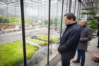 Am 12. November 2024 besuchte Bundesminister Norbert Totschnig die HBLFA Sch&ouml;nbrunn, eine Dienststelle des Bundesministeriums f&uuml;r Land- und Forstwirtschaft, Regionen und Wasserwirtschaft.