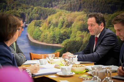 Bei der internationalen gr&uuml;nen Woche traf Herr Bundesminister Norbert Totschnig den Minister f&uuml;r Ern&auml;hrung, L&auml;ndlichen Raum und Verbraucherschutz von Baden-W&uuml;rttemberg, Peter Hauk