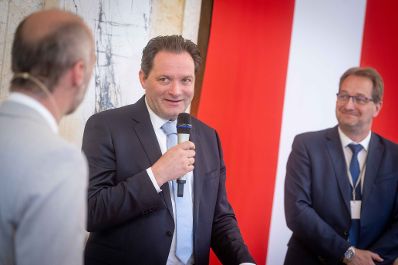 Im Marmorsaal im Regierungsgeb&auml;ude am Stubenring fand die 11. Tr&auml;gerkonferenz zum Thema &quot;&Ouml;sterreich isst regional&quot; statt.