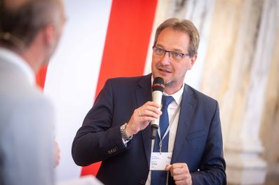 Im Marmorsaal im Regierungsgeb&auml;ude am Stubenring fand die 11. Tr&auml;gerkonferenz zum Thema &quot;&Ouml;sterreich isst regional&quot; statt.