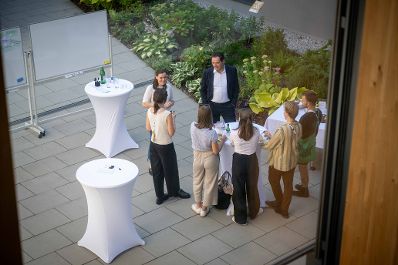 Im Zuge des Europ&auml;ischem Forum Alpbach gab es eine Session in Rotholz gemeinsam mit Herrn Bundesminister Norbert Totschnig. Bei einem Stationenbetrieb wurde den Teilnehmerinnen und Teilnehmer die Wichtigkeit von Regionalit&auml;t gezeigt.