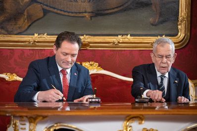 Am 3. M&auml;rz 2025 wurde die neue Bundesregierung von Herrn Bundespr&auml;sident Van der Bellen angelobt.