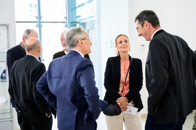 Im Marmorsaal im Regierungsgeb&auml;ude am Stubenring wurden Ehrenzeichen verliehen.