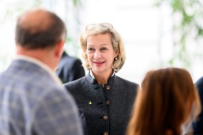 Im Marmorsaal im Regierungsgeb&auml;ude am Stubenring wurden Ehrenzeichen verliehen.