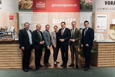 Herr Bundesminister Norbert Totschnig besuchte die Internationale Gr&uuml;ne Woche 2025 in Berlin.