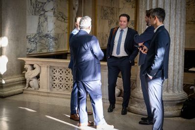 Herr Bundesminister Norbert Totschnig nahm an der 1. Nationalratssitzung der neuen Bundesregierung teil.