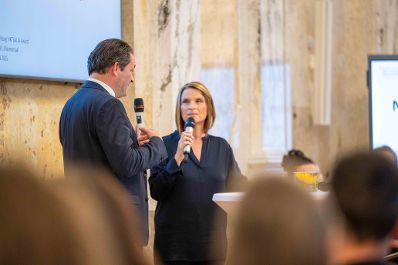 Bereits zum 6. Mal wird der VIKTUALIA-Award f&uuml;r herausragende Projekte und Ideen gegen Lebensmittelverschwendung verliehen. Herr Bundesminister Norbert Totschnig zeichnete die Gewinner-Projekte Im Marmorsaal des Regierungsgeb&auml;udes aus.