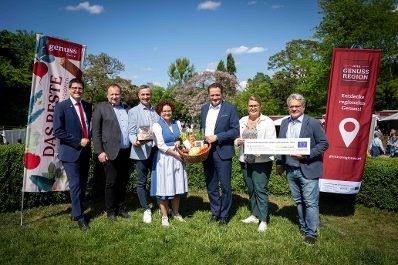 Das GENUSS-FESTIVAL bringt von 8. bis 10. Mai &Ouml;sterreichs kulinarische Vielfalt in den Wiener Stadtpark. Mehr als 100 b&auml;uerliche Direktvermarktungsbetriebe, Lebensmittelmanufakturen und Gastronomiebetriebe pr&auml;sentieren regionale Spezialit&auml;ten aus allen AMA GENUSS REGIONEN.