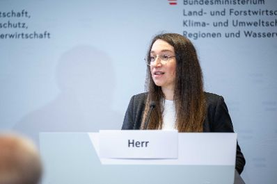 Bei der Pressekonferenz im Regierungsgeb&auml;ude am Stubenring wurde das Klimagesetz vorgestellt