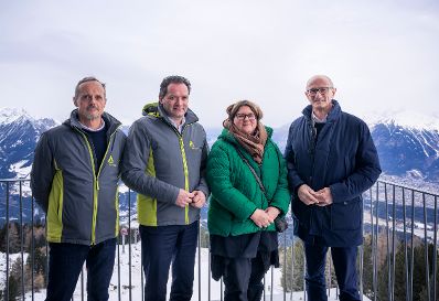 Bundesminister Norbert Totschnig und Landeshauptmann Anton Mattle: &Ouml;sterreich startet bundesweites Monitoring f&uuml;r Bergst&uuml;rze und Gro&szlig;rutschungen.