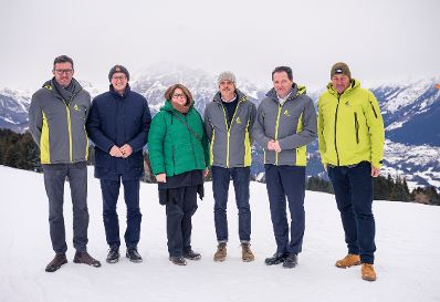 Bundesminister Norbert Totschnig und Landeshauptmann Anton Mattle: &Ouml;sterreich startet bundesweites Monitoring f&uuml;r Bergst&uuml;rze und Gro&szlig;rutschungen.