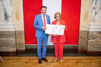 Im Rahmen des Eurovision Song Contest lud Bundesminister Norbert Totschnig zum Side-Event &bdquo;The Sound of Europe, the Taste of Austria&ldquo; ins Landwirtschaftsministerium am Stubenring internationale G&auml;ste sowie Delegationen der teilnehmenden Nationen ein.