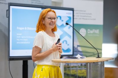 Unter dem Motto &bdquo;Forschung, die ankommt&ldquo; diskutierten Expertinnen und Experten aus Wissenschaft, Verwaltung, Medien und Praxis in der Wiener Urania &uuml;ber die Bedeutung von Wissenschaftskommunikation, Wissenstransfer und den Dialog mit der Gesellschaft.