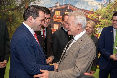 Im Rahmen der Gr&uuml;nen Woche 2026 in Berlin traf Bundesminister Norbert Totschnig Bundesminister f&uuml;r Landwirtschaft, Ern&auml;hrung und Heimat der Bundesrepublik Deutschland Alois Rainer in der &Ouml;sterreich-Halle.