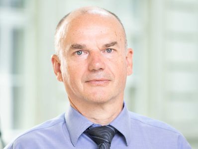 Abteilungsleiter DI Ernst Unger, Abteilungsleiter der Abteilung Pr&auml;s. 3 - &quot;Budget&quot;.