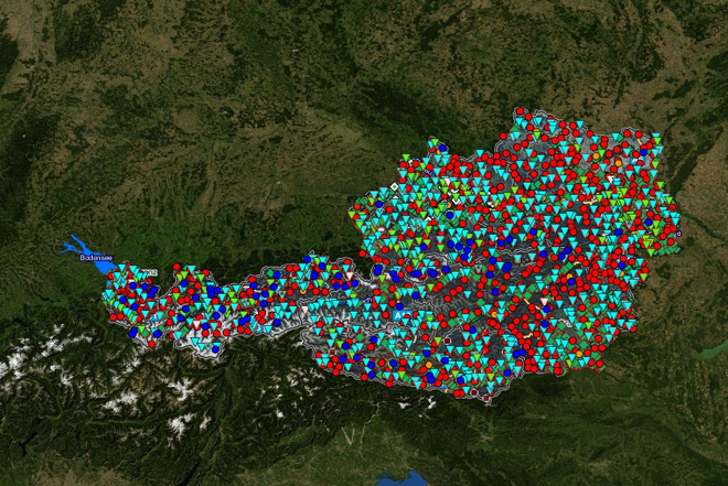 Hydrographic Data in Austria
