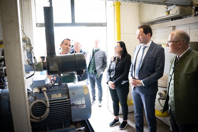 Besuch Bionahwärme-Anlage LFS Hafendorf