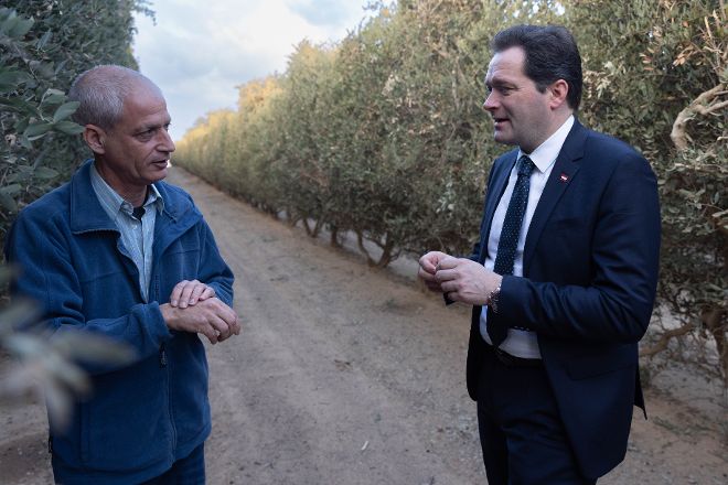 Landwirtschaftsminister Totschnig in Israel