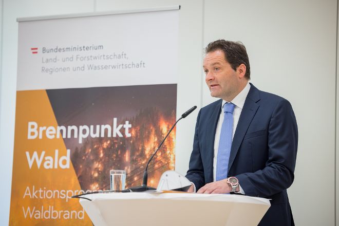 Pressekonferenz Aktionsprogramm Waldbrand