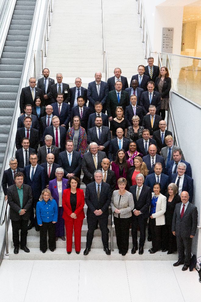 OECD-Agrar-Konferenz & Vereinbarung mit Frankreich im Holzbau