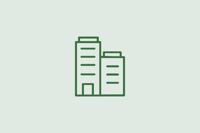  Icon Gebäude Unternehmen Firma Hochhaus