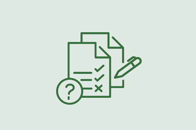  Icon Checkliste Frage Dokument