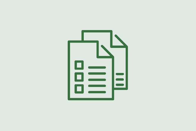  Icon Formular Dokument Checkliste