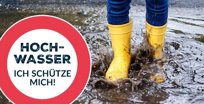 Hochwasser: Ich schütze mich