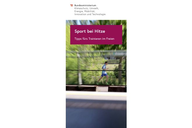 Cover - Sport bei Hitze - Tipps fürs Trainieren im Freien
