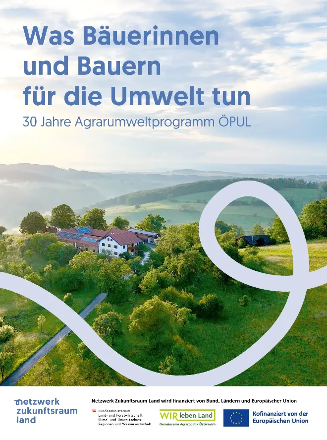 Cover Broschüre 30 Jahre ÖPUL