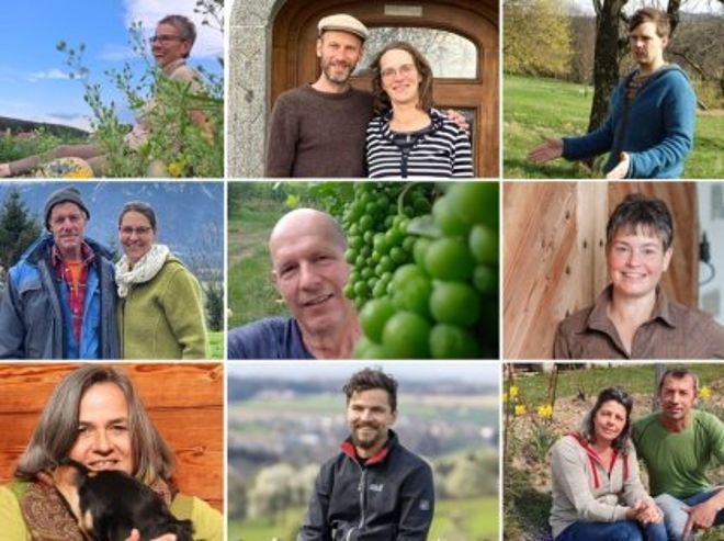 Engere Auswahl der Nominierten Bauern und Bäuerinnen