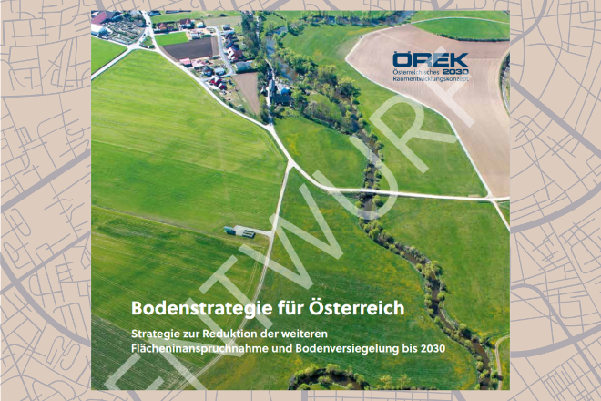 Titelbild des Bodenstrategie Entwurfs