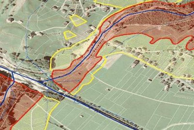 Grafik Gefahrenzonenplan 
